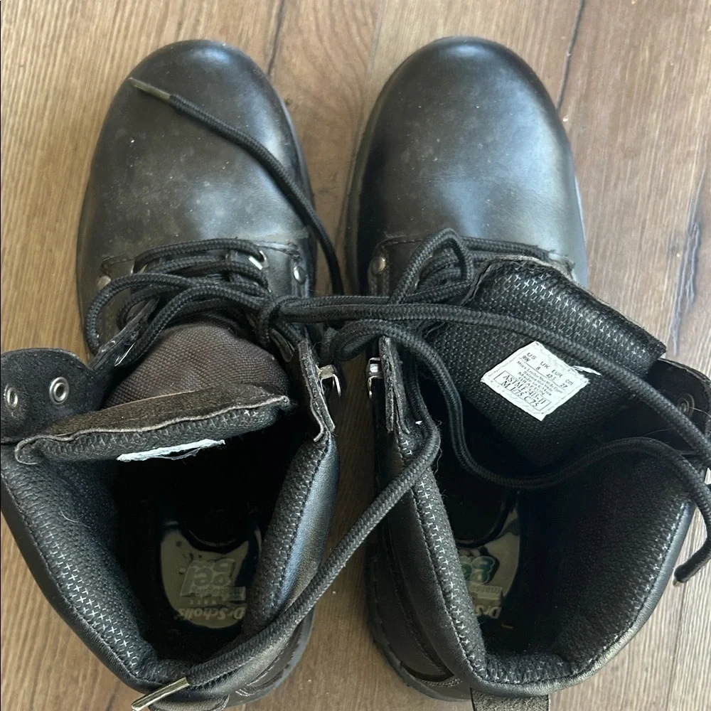 Dr. Scholl's Men's Dark Leather Boots ! Size 9